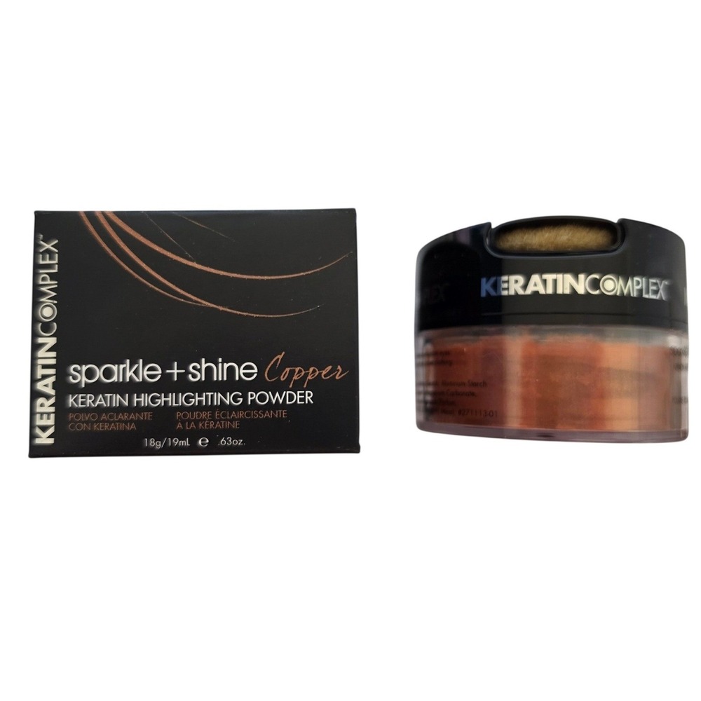Keratin Complex Sparkle + Shine Keratin Highlighting Powder Copper 18g 0.63oz‎